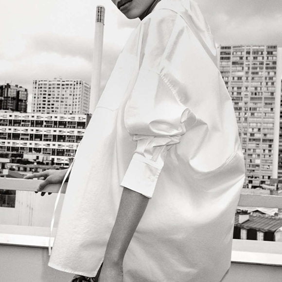 COS oversized hooded shirt - Picture 5 of 9